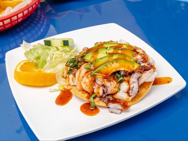 2 Ceviche Tostadas.