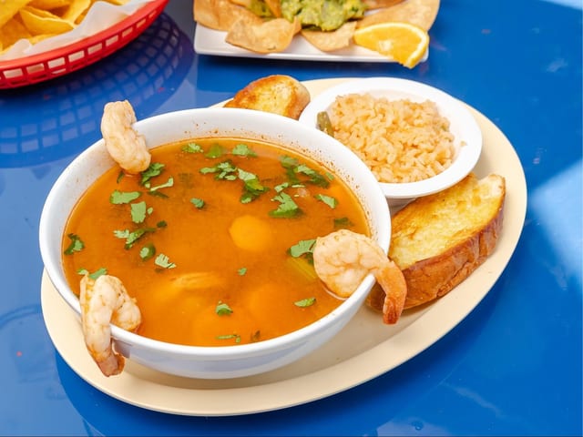 Caldo de Camaron.